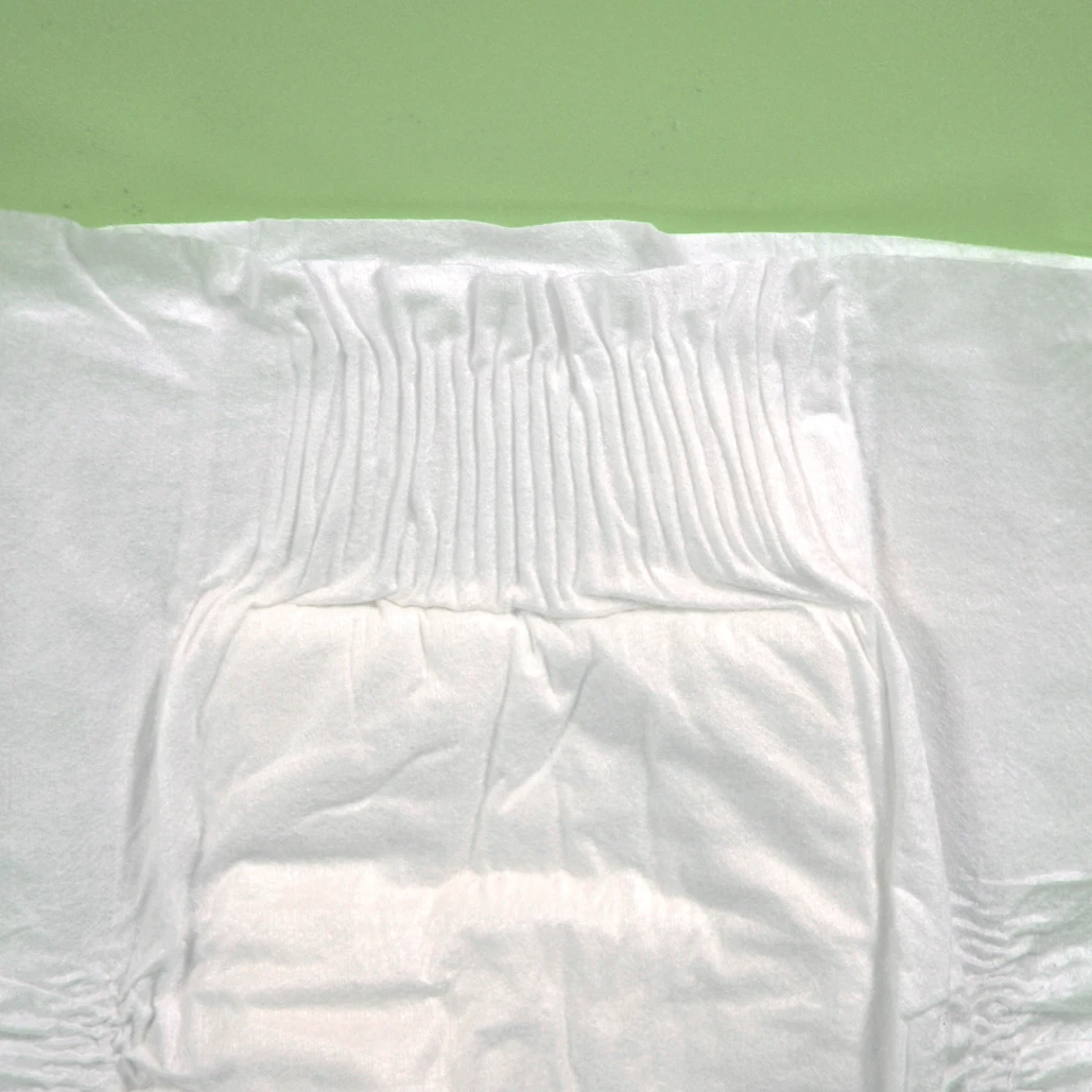 Private Label Manufacturer Plastic Back Sheet Non-Woven Disposable Swaddle Baby Diapers in Bale