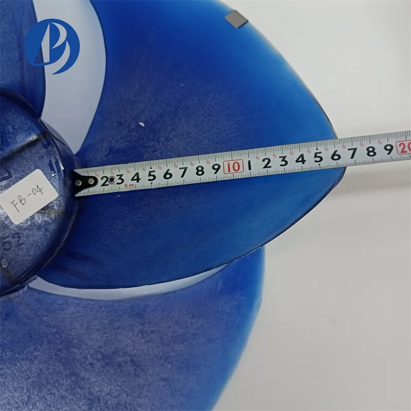 Factory wholesale price Fan blade   the material is ABS blue Air Conditioning Parts Refrigeration Parts