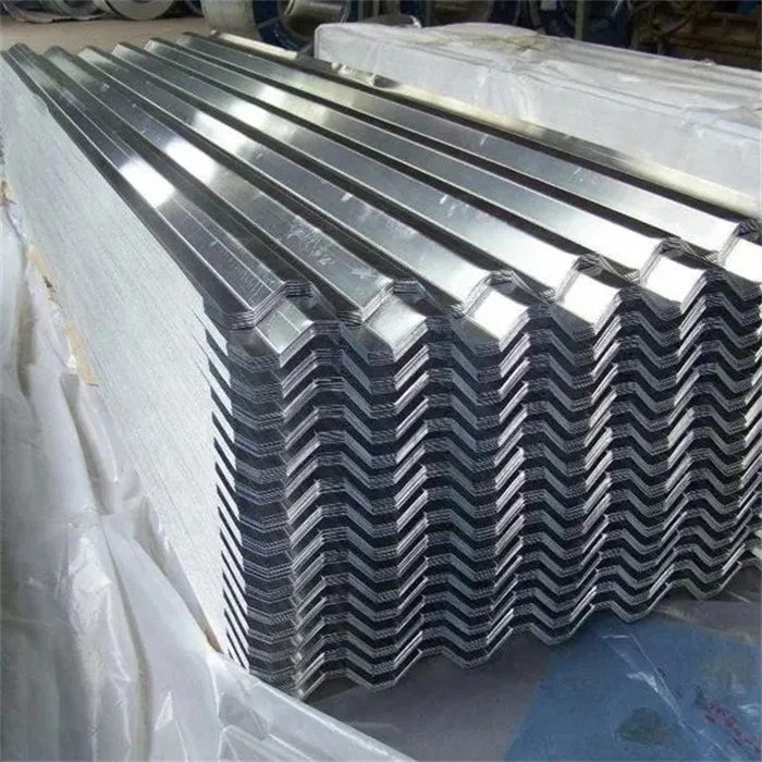 Galvanized corrugated steel roofing sheet