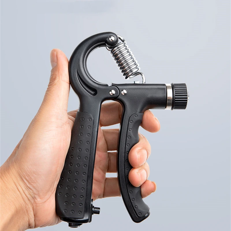 Hand Gripper Counting 5-60kg Fitness Strengthener Grips Wrist Trainer Heavy Adjustable Handgrip