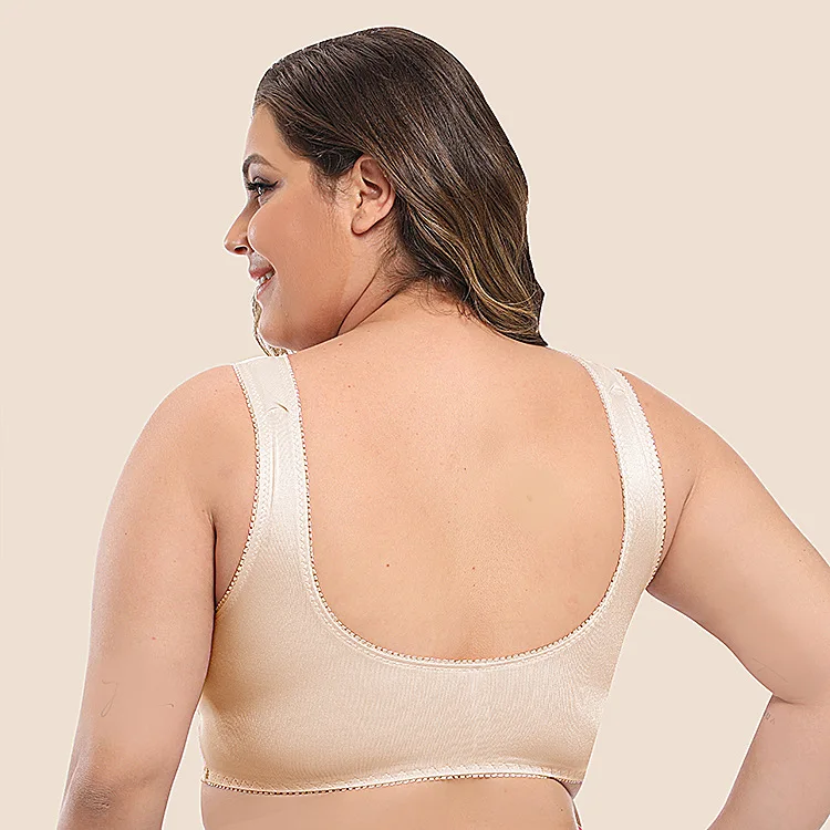 Plus Size Multifunctional Vest Lace Bra Invisible Seamless Push up Bra Underwear Full Coverage for Women Wirefree