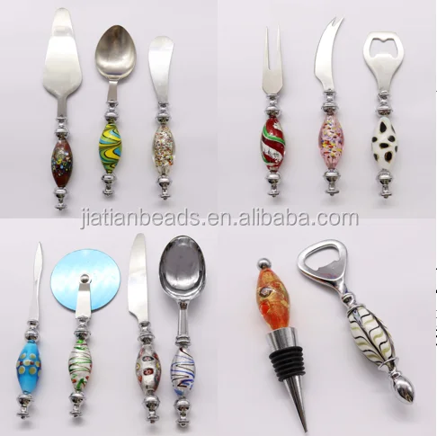 Add a bead beadable stainless steel tableware pizza knife