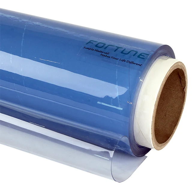 Ocan flexible plastic transparent super clear pvc sheet roll soft clear pvc film