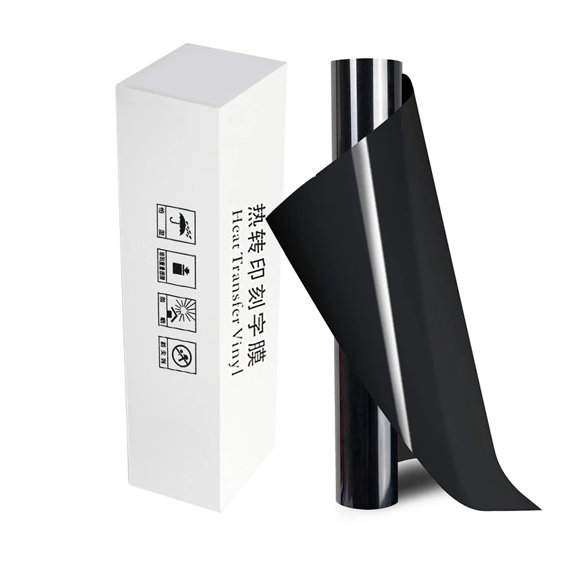 Free sample easy weed stretch htv rolls iron on textile flex film pu heat transfer vinyl for T-shirts clothing