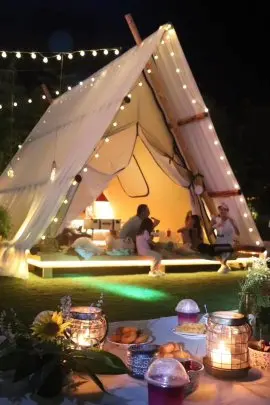 Canvas Luxury Glamping Tents for Resorts 1 Piece Customized Cotton Canvas Customization Outdoor Equipment 540 Gsm Rip -stop PVC