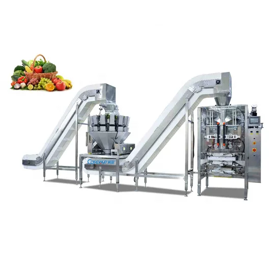 vacum automatic vacuum vegetable packaging machine fruit packing machine
