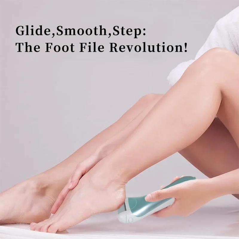 Wet and Dry Use IPX 4 Waterproof USB Charging Electric Foot Grinder Callus Remover