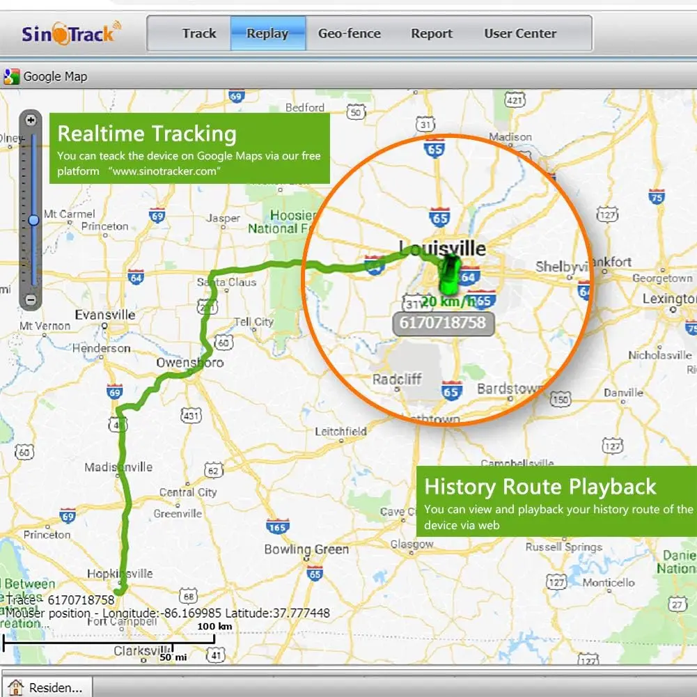 High Quality Easy To Install GPS Car Tracker For Fleet Management