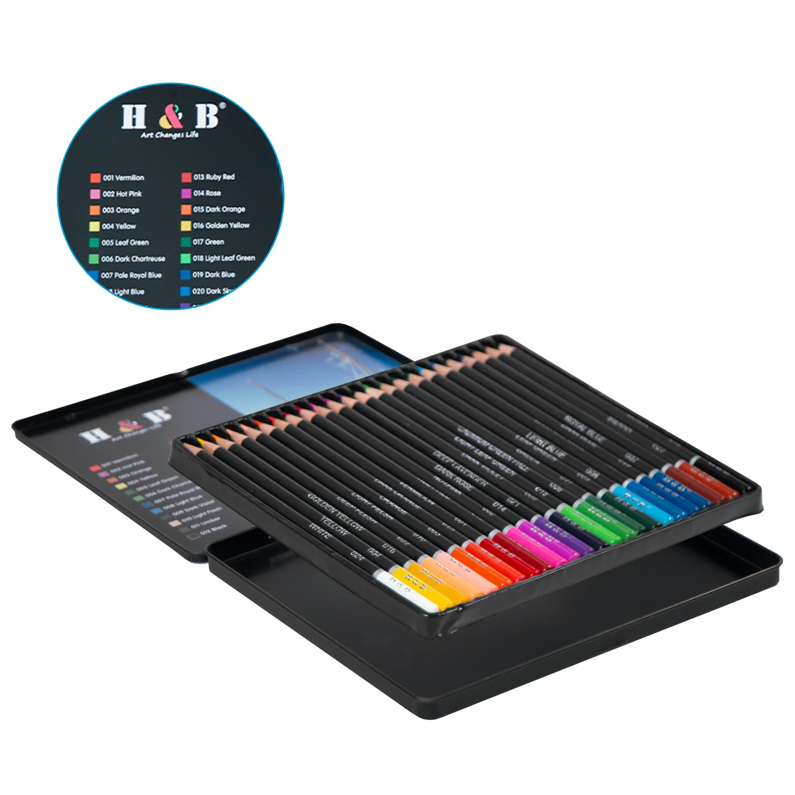 Набор карандашей для рисования 24/72/120/180