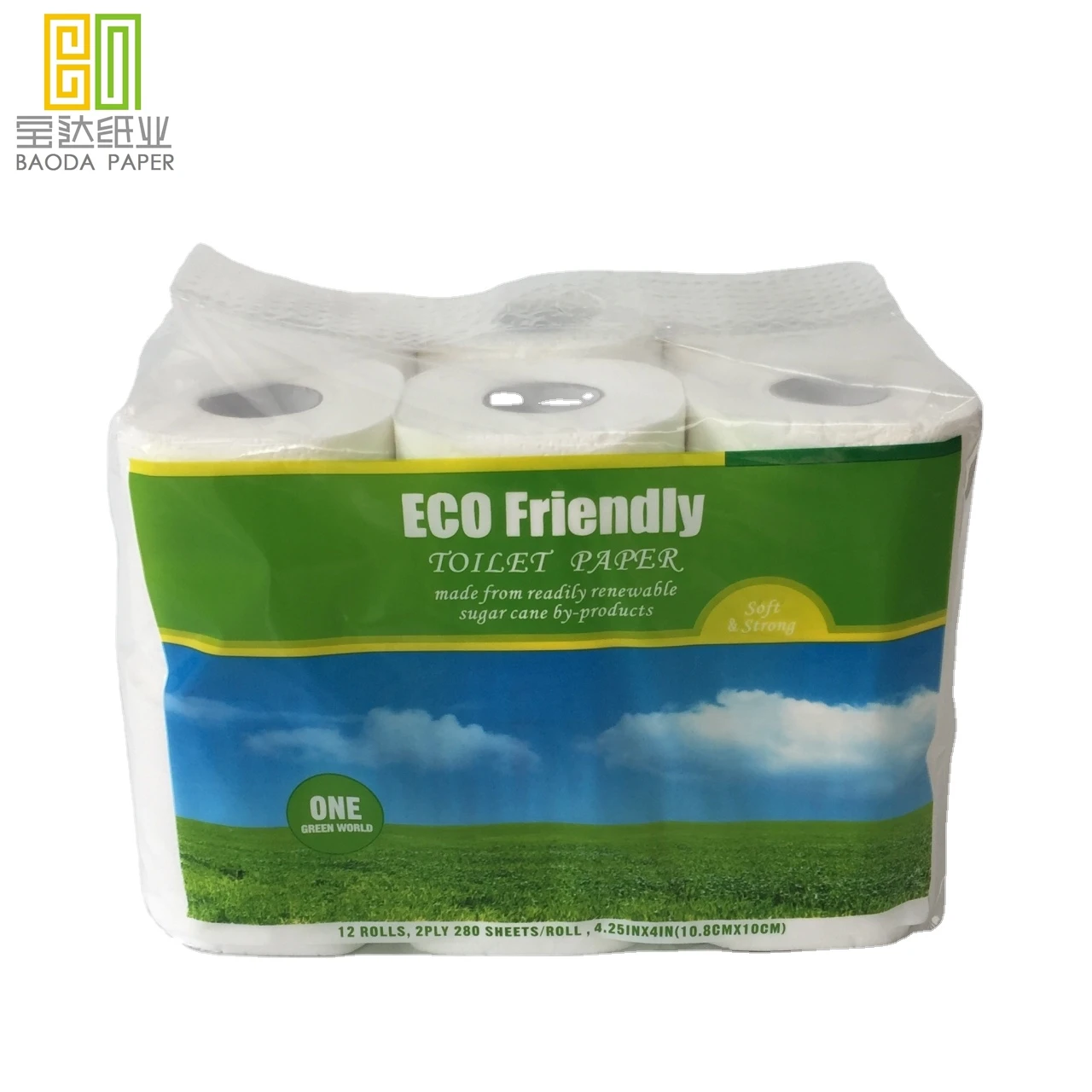 ultra soft and eco friendly hot sale 2 ply  toilet paper roll manufacturer in Australia 2020