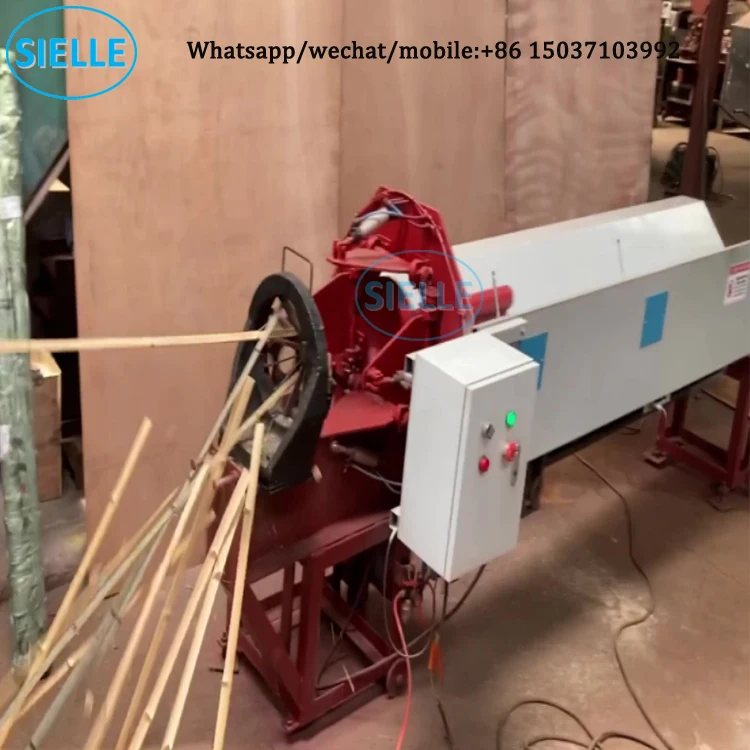 Automatic original bamboo slitting machine/break bamboo machine for sale/bamboo slitting machine price