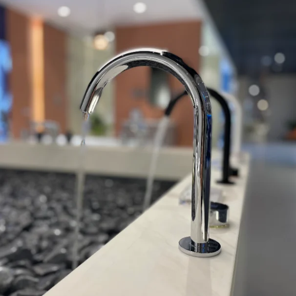 AXENT high quality unique design matte black sensor faucet use for bathroom