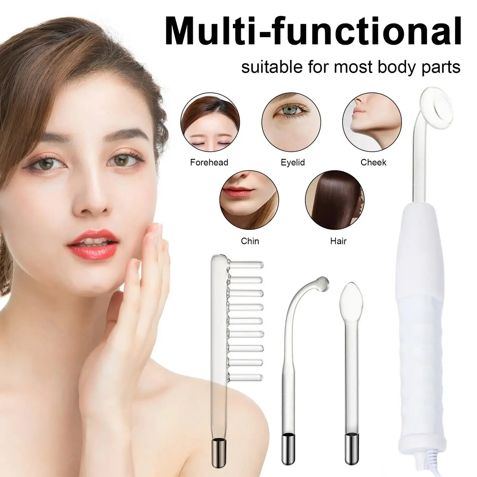 High frequency skin therapy wand face lifting for home use skin therapy machine