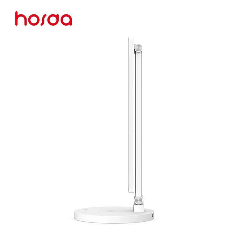 hosda new design LED desk lamp with wireless charging for mobile wireless charger table lamp for home office