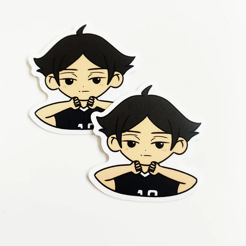 Custom Cute Cartoon Animals Sticker for Kids Labels Round Vinyl Paper School Teacher Supplies Child Reward Sticker Printing