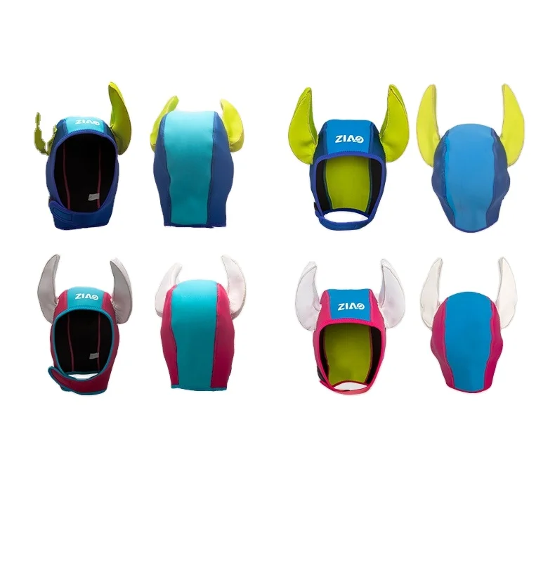 Оптовая продажа, Неопреновая Регулируемая шапочка для плавания и дайвинга с высокой эластичностью и логотипом на заказ, 2 мм