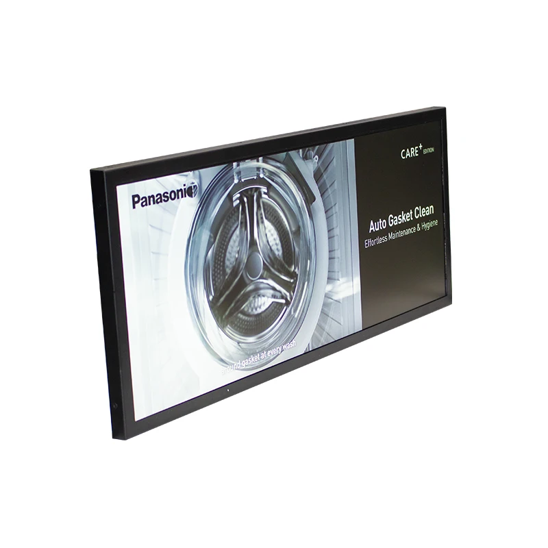 22 Inch Wall Mounted Stretched Bar Lcd Digital Signage Monitor Android Network Advertising Display Screen