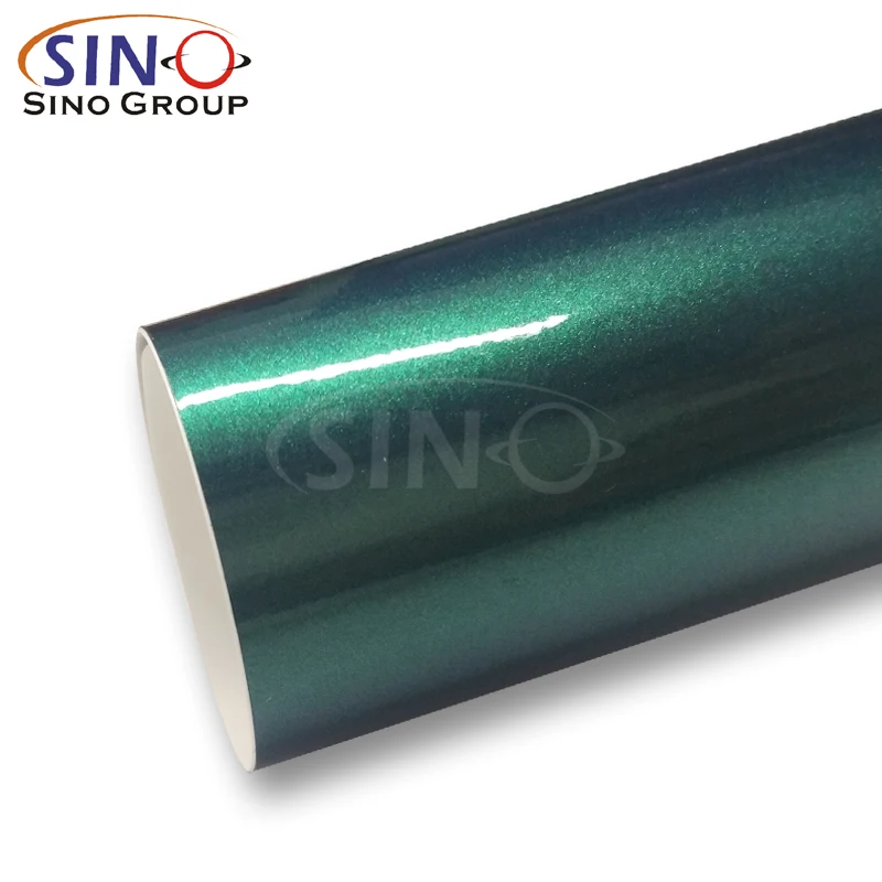 GE-32 China Manufacturer Electro Metallic Wrapping Gloss Car Vinyl Wrap