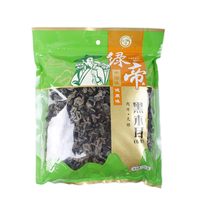 Hot Oriental specialty black fungus basswood ear rootless autumn fungus 250g bag manufacturers wholesale