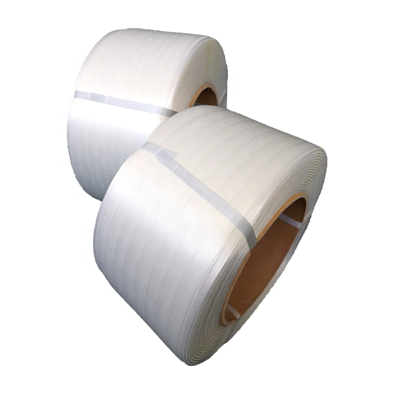 High Strength 13Mm Polyester Composite Cord Strapping Manual Plastic For Cargo Banding And Packing Strap