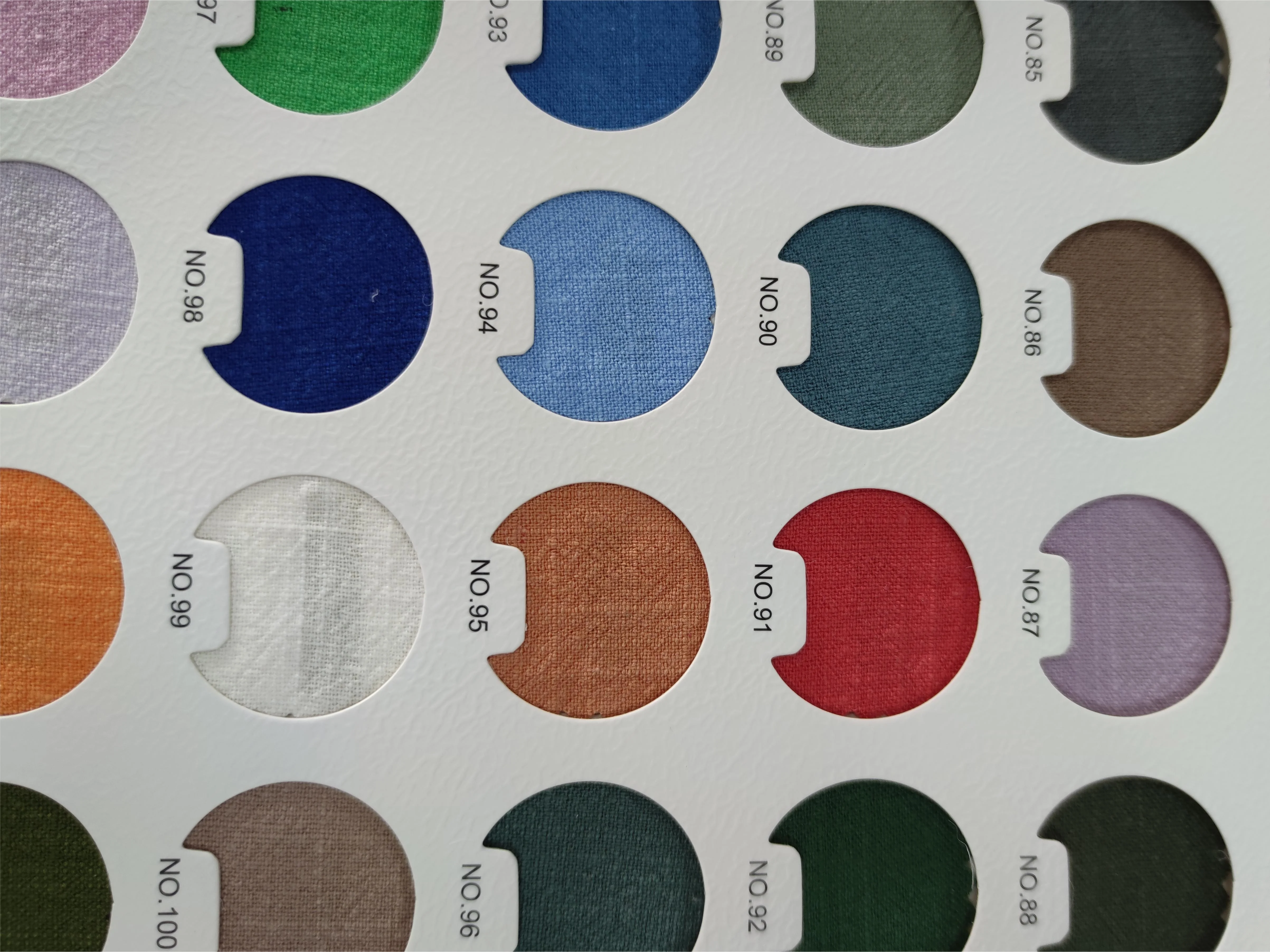 Viscose and linen blended fabric bamboo anti-wrinkle clothing fabric spring and summer cotton linen fabric