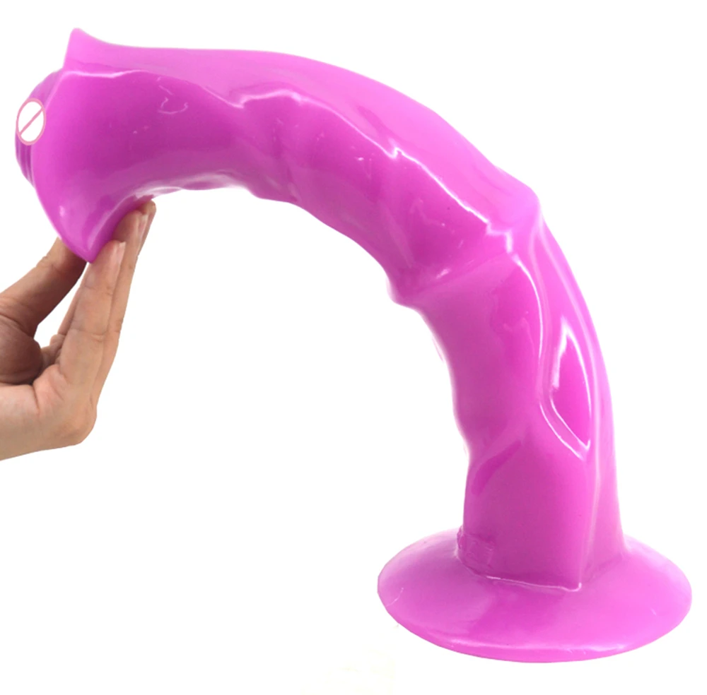Free Sample Women Toys Sex Adult Huge Animal Dildo with Suction Cup Artificial Penis for Female