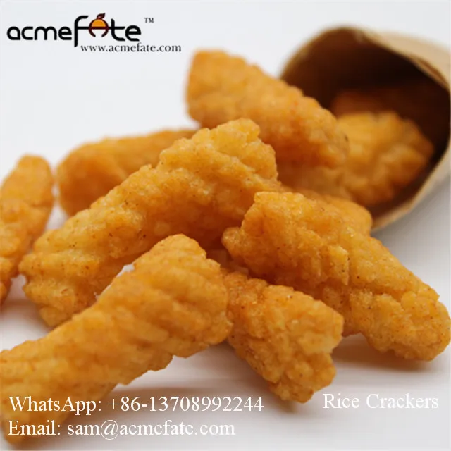 Острые праздничные закуски, азиатские рисовые крекеры