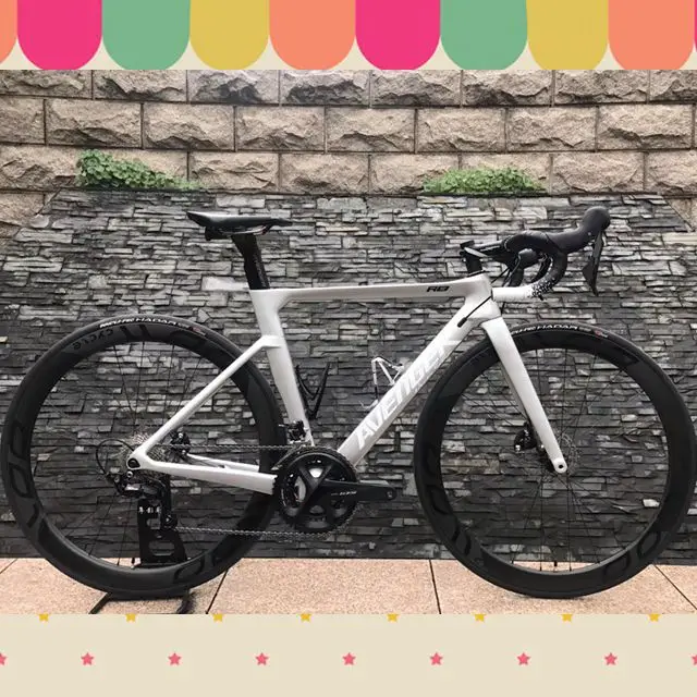  УГЛЕРОДНЫЙ руль Аэро диск дорожный велосипед FM169-F полный Велосипедов Shimano R8020 ULTEGRA гидравлические дисковые тормоза