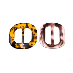 High-end factory hot sale high quality custom clothing decorative ring resin buckle