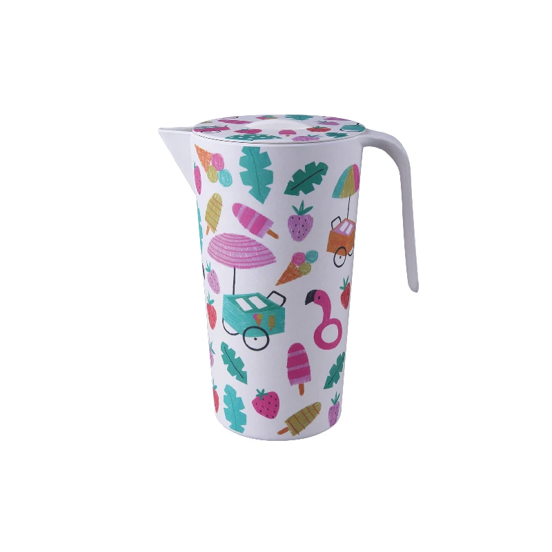 Eco friendly biodegradable bamboo fiber healthy durable milk jug