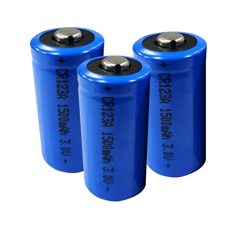 CR123A 3V1000mAh Li-MnO2 primary battery long life & low self-discharge lithium manganese cr123a 3v battery customize available