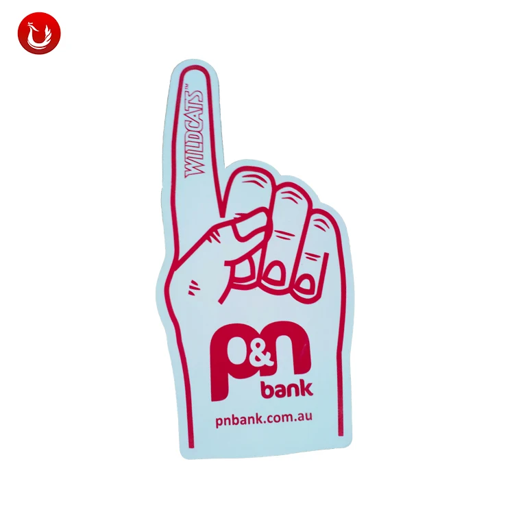 
Promotion Customized Cheering Hand Mitt Cheering EVA Material Foam Hand 