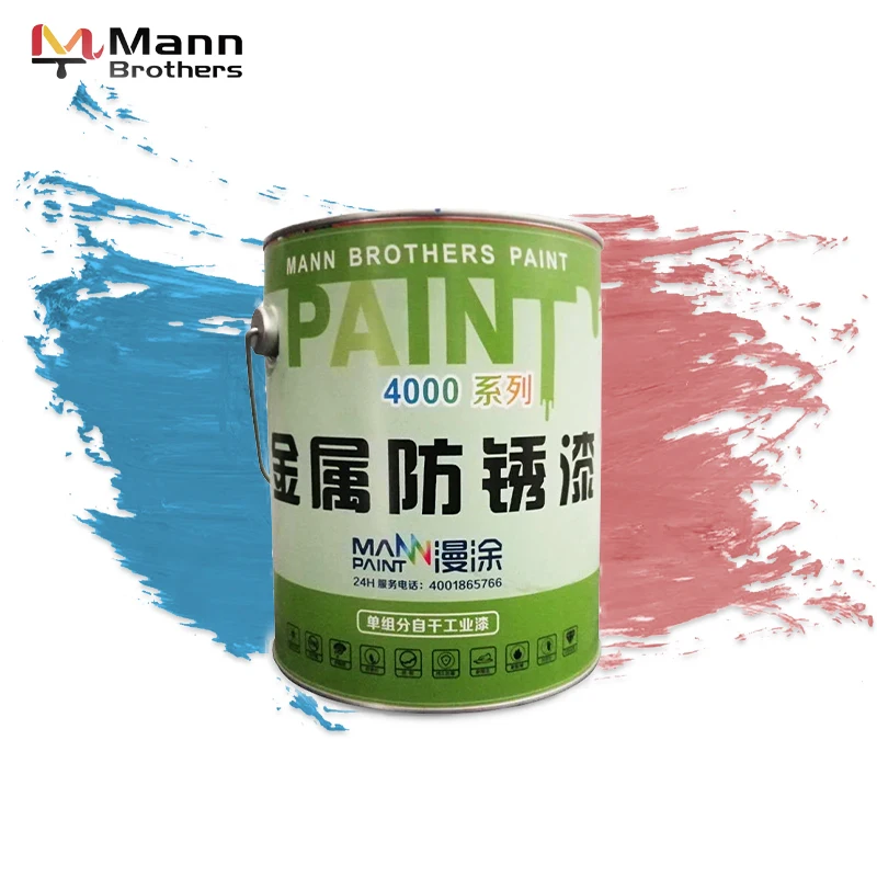 Manufacturer wholesale metal antirust paint  high quality paint brushing and painting  and the color can be customized
