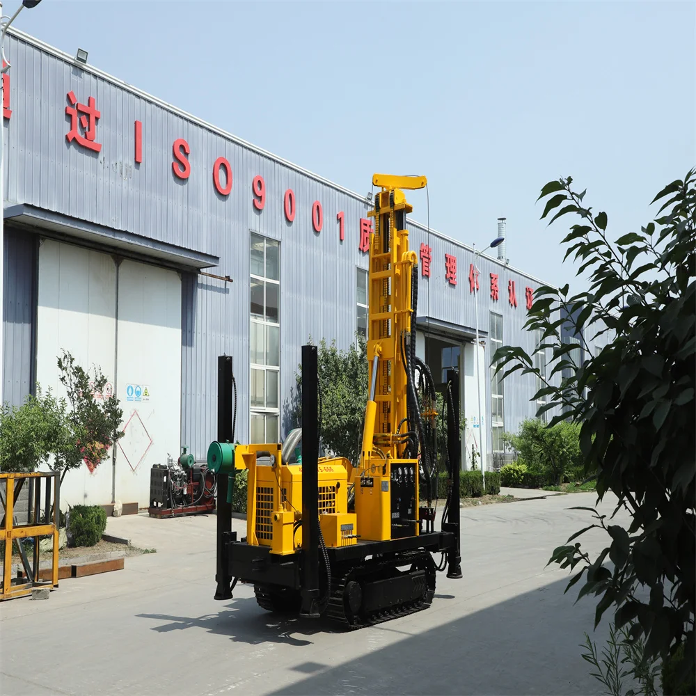 200M/300M/600M Drilling Depth Borehole DTH Water Well Drilling Rig Machines Drilling percussion core water well drilling rig