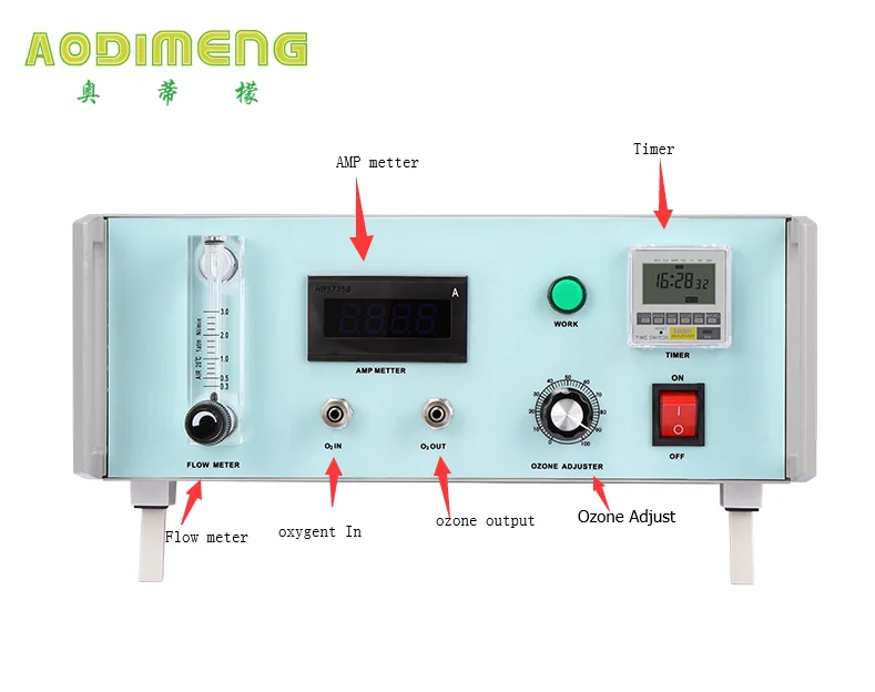 Rechargeable 30 Gms Ozone Generator For Sewage Waste And Ro Systems 120V