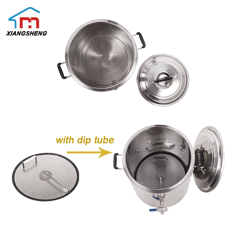 
Superior quality stainless steel 5bbl 10bbl commercial equipment beer mash lauter tun with false bottom 