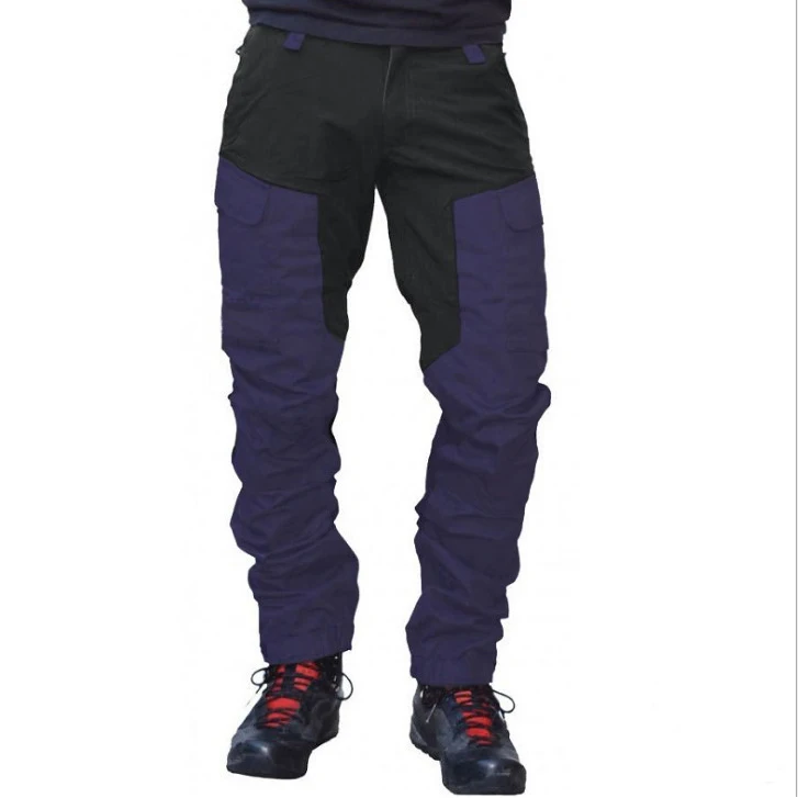 Tenue De Travail Customized Logo Work Cloths Outdoor Pant Sport Motorcycle Multi Pocket Hiking Workwear Grey Cargo Pant Men