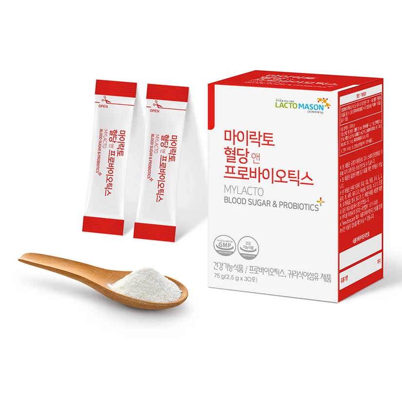 Healthcare Superfood Organic Korean MYLACTO Patented Strains Health Supplement Digestion Blood Sugar and Probiotics Powder