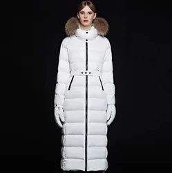 Caiheng  Waterproof long coat top quality Luxury  warm cotton-padded  Clothing