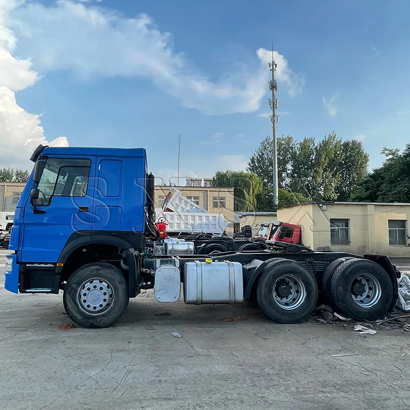 Прямая Продажа с фабрики б/у Sinotruk Howo 6x4 371HP40T Euro2 дизельный тягач для Африки