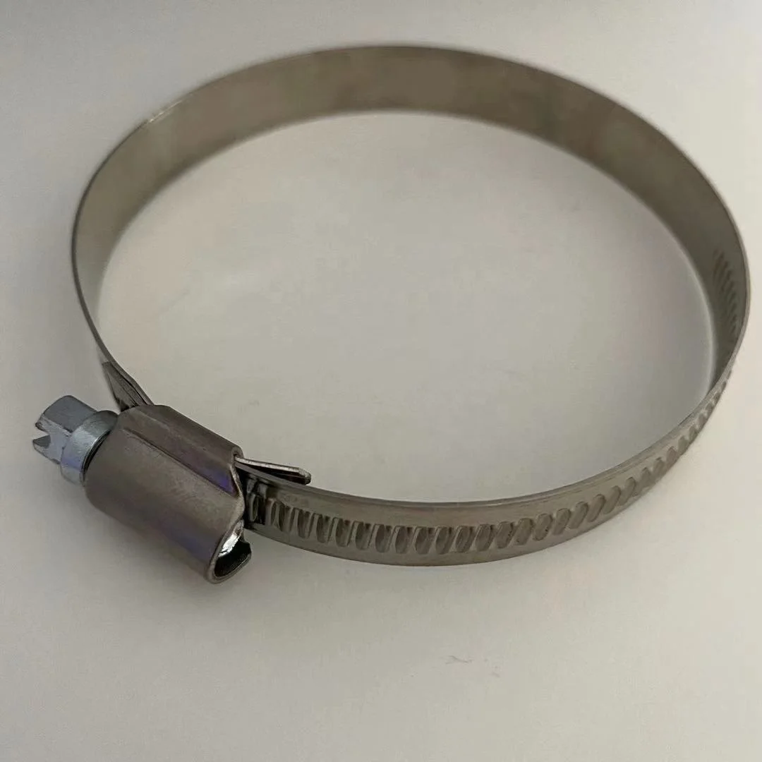 High Quality Automotive Fastening Accessories Clamp Adjustable German 304/201 Stainless Steel Hose Clamp