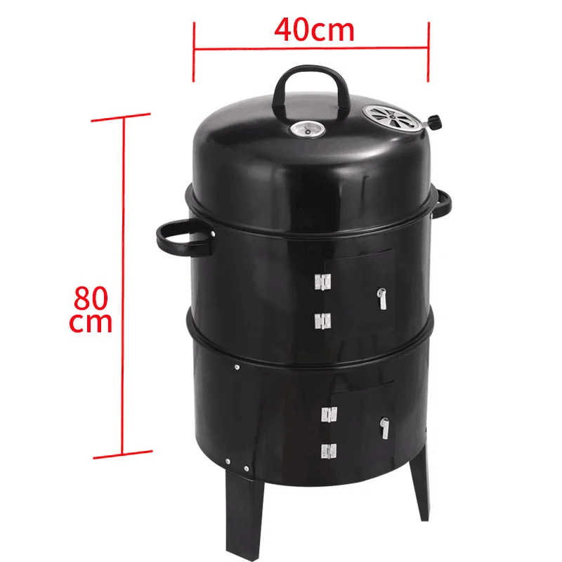 Outdoor Commercial Stainless Rotary Bbq Steak Cooking Grill Gazebo Accessories Cover