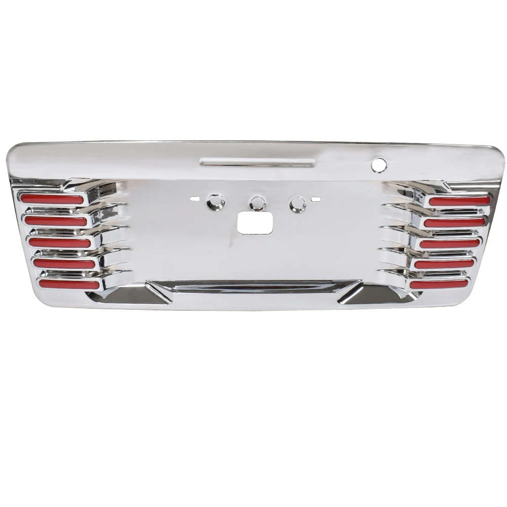 Новый продукт от Sunlop хромированная рамка для заднего номерного знака Hiace аксессуары со светодиодными квантовыми