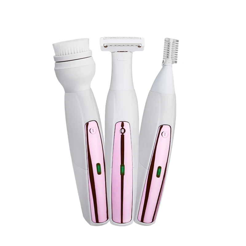Portable pocket style Women Hair removal Back Shaver Lady Rechargeable Epilator trimmer For Women