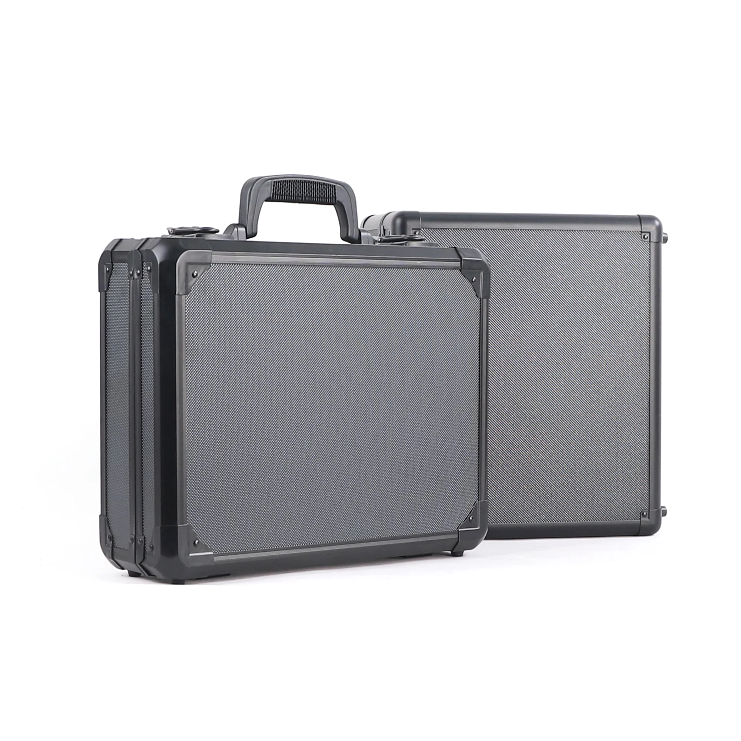 Custom OEM Manufacturer Hard Portable Aluminum Sample Carrying Case for Display Purpose