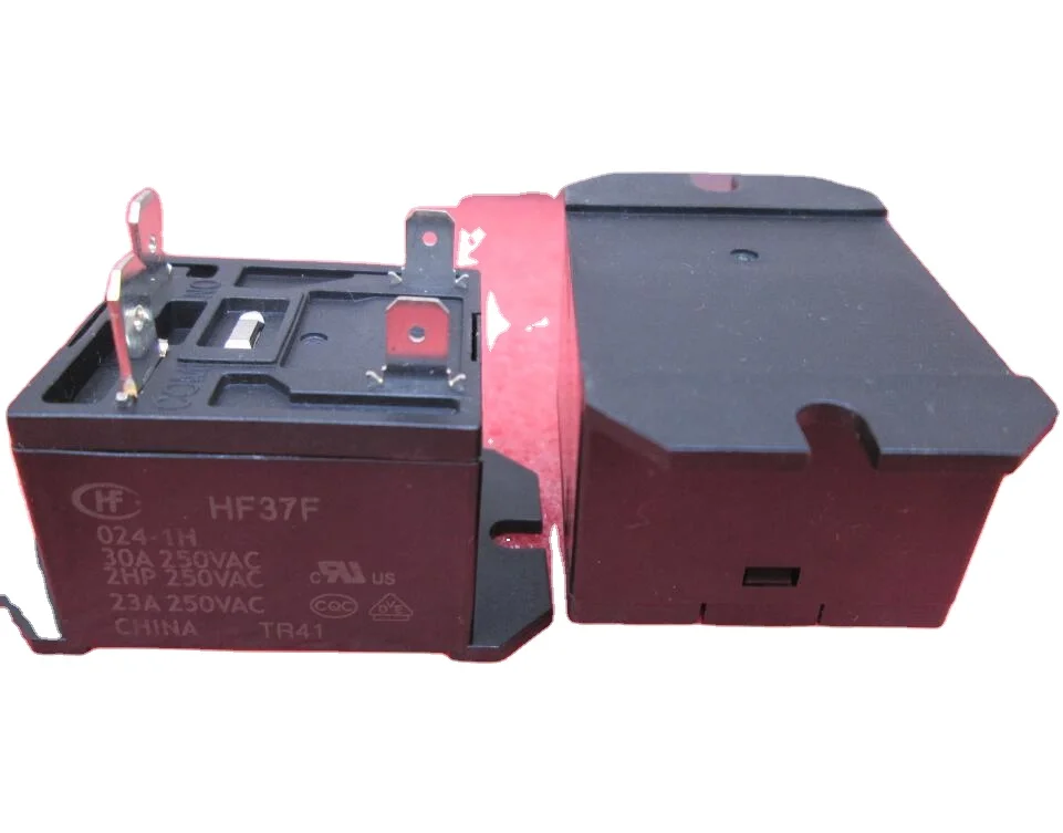NEW 24V relay JQX-37F-24-1H HF37F-24-1H JQX-37F 24-1H HF37F 24-1H 24VDC DC24V 24V  30A 250VAC
