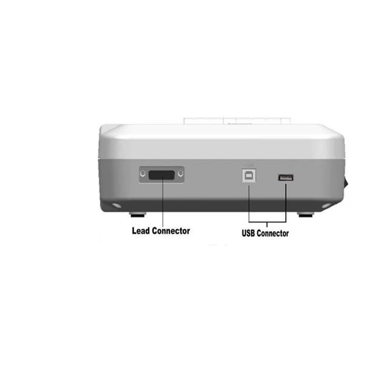 Big Deal Contec ECG300GA  ecg monitor vital sign monitor digital 3 6 channel ambulance ecg machines