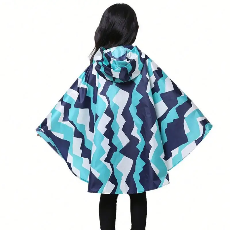Raincoat Rainwear Superhero Poncho Rain Coat & Girls Waterproof Kids Boys 190T Nylon Fabric for Adults Single-person Rainwear