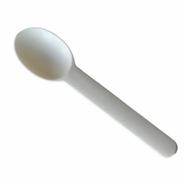 Disposable Eco-Friendly Plastic Spoons Frozen Yogurt Ice Cream Spoons Frozen Dessert Spoons