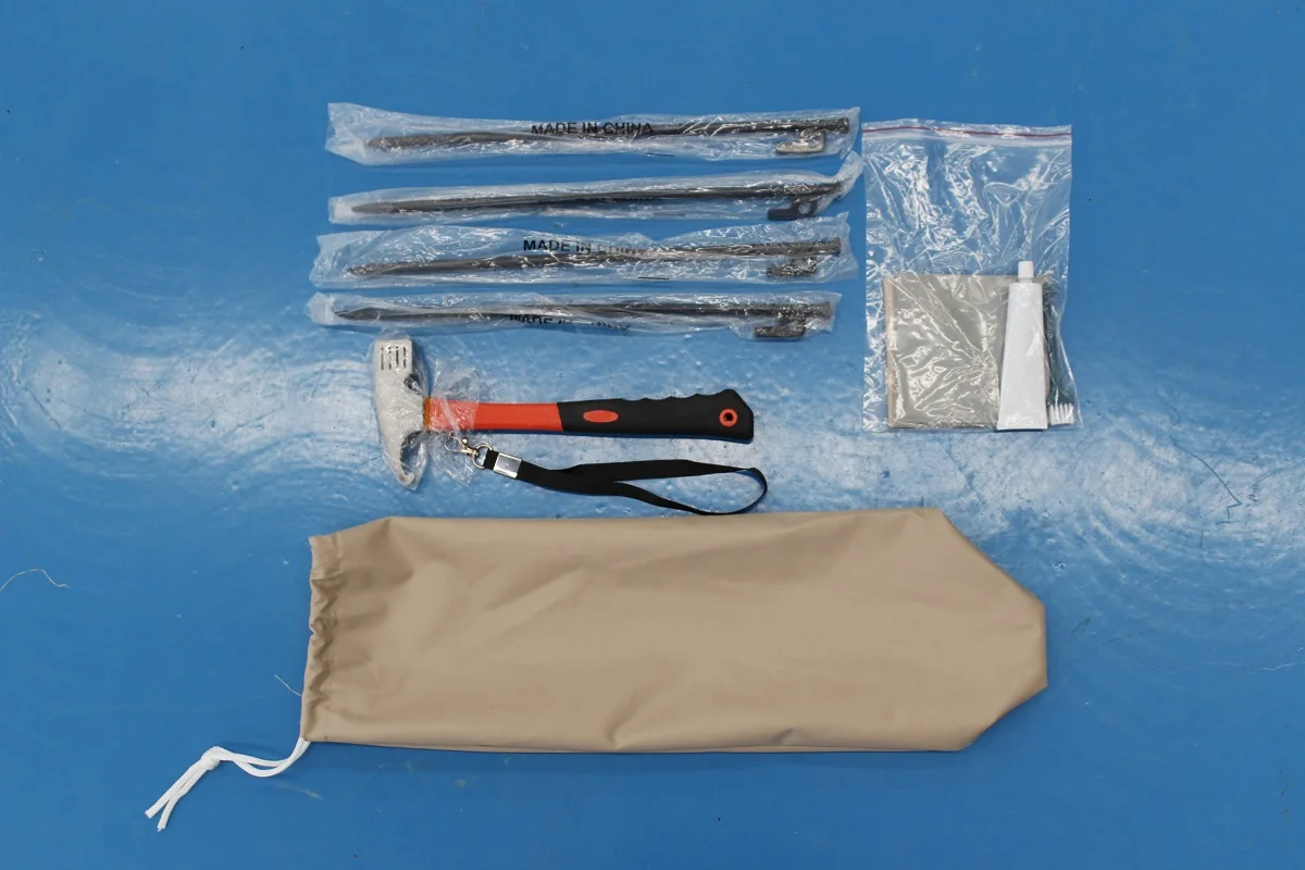 High Quality Oxford Fabric Air Tube Blow Up Tourist House Camping Tent Outdoor Portable Inflatable House Tent